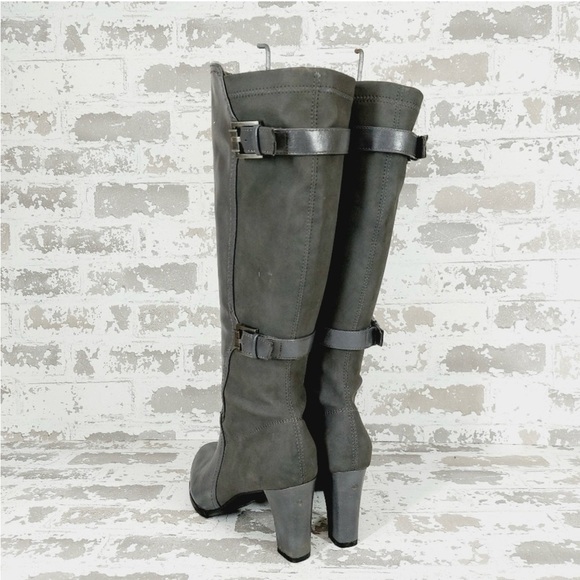 Life Stride Lacy Velocity With Memory Foam faux Leather Heel Knee High Boots - Picture 3 of 11